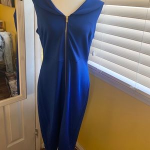 Blue dress